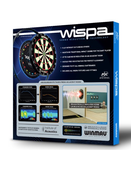 WINMAU WISPA  Uchwyt System Montażowy WYGŁUSZENIE rzutki lotki DART