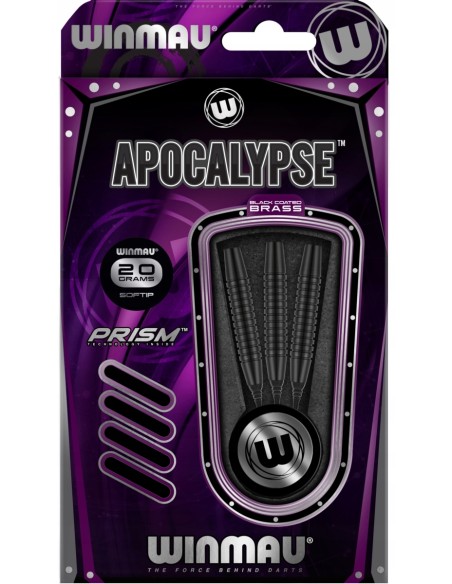 Lotki Rzutki Dart Winmau Winmau Apocalypse Soft Tip 20g 3 szt.