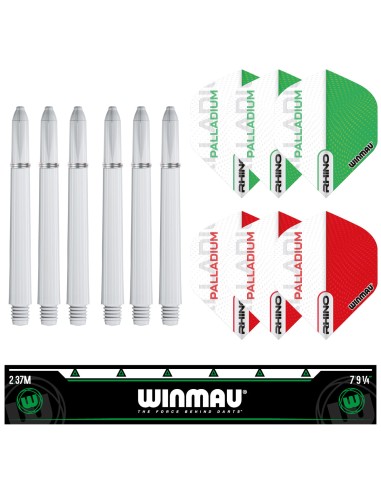 WINMAU DIAMOND PLUS ZESTAW tarcza sizalowa tablica DART rzutki lotki