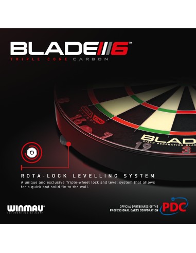 TARCZA TABLICA sizalowa Winmau Blade 6 TRIPLE CORE