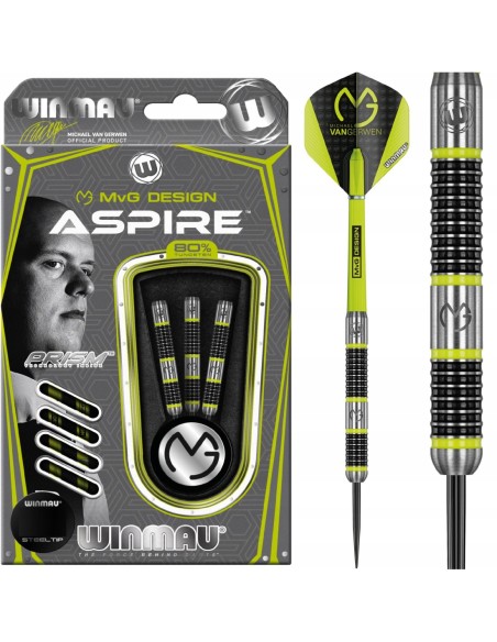 Rzutki Lotki Winmau MvG ASPIRE 22g Wolfram DART