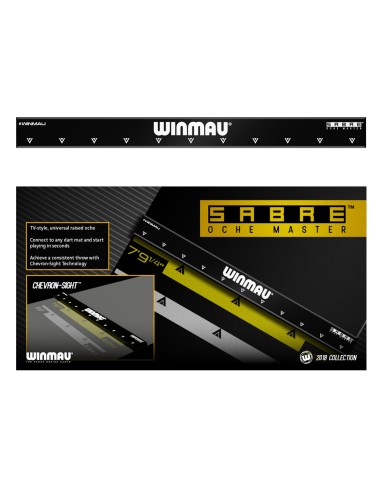 Winmau Sabre Oche Master Próg do maty Linia Dart Lotki Rzutki próg do darta