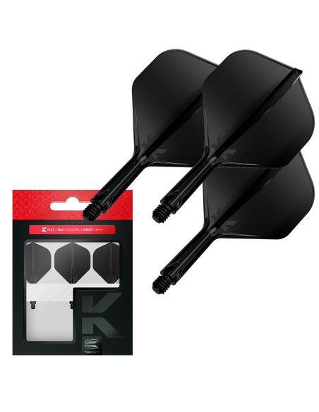 SHAFTY PIÓRKA SYSTEM TARGET K-FLEX NO2 CZARNE SHORT