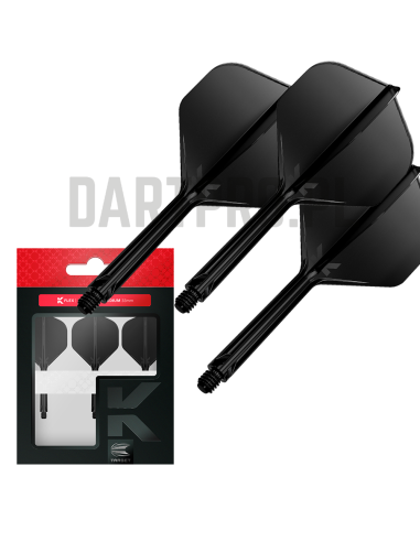 SHAFTY PIÓRKA SYSTEM TARGET K-FLEX NO2 CZARNE MEDIUM