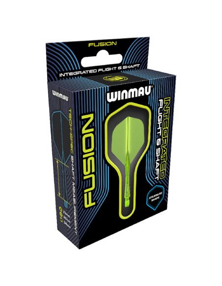 SHAFTY PIÓRKA SYSTEM WINMAU FUSION ŻÓŁTY/ZIELONY MEDIUM