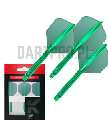 SHAFTY PIÓRKA SYSTEM TARGET K-FLEX NO6 ZIELONE MEDIUM