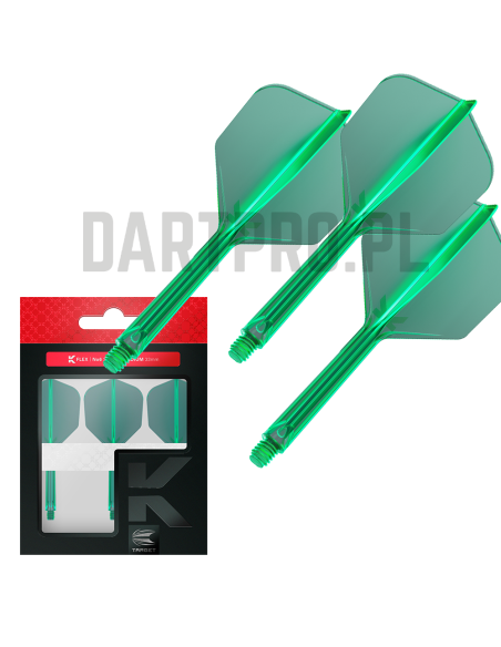 SHAFTY PIÓRKA SYSTEM TARGET K-FLEX NO6 ZIELONE MEDIUM
