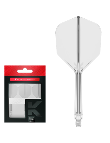 SHAFTY PIÓRKA SYSTEM TARGET K-FLEX NO6 CLEAR PRZEŹROCZYSTE MEDIUM