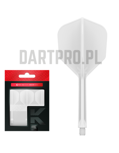 SHAFTY PIÓRKA SYSTEM TARGET K-FLEX NO6 BIAŁE MEDIUM