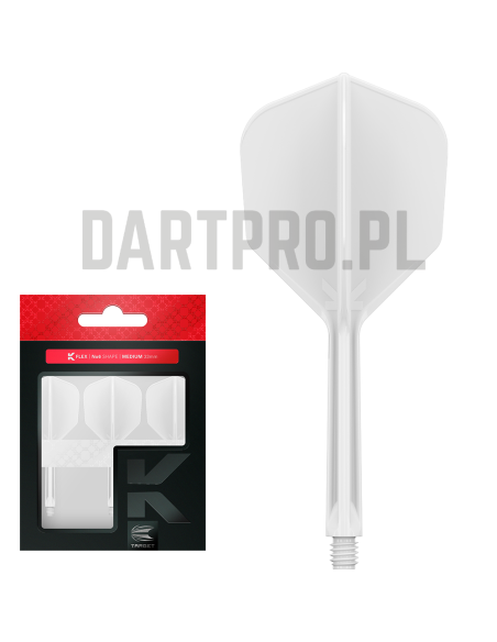 SHAFTY PIÓRKA SYSTEM TARGET K-FLEX NO6 BIAŁE MEDIUM
