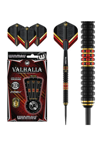 LOTKI RZUTKI DART WINMAU VALHALLA 22G 85/95% WOLFRAM