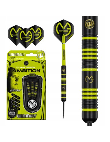 Rzutki Lotki Dart Winmau MvG AMBITION Steel 22g