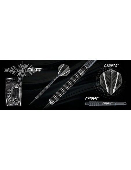 LOTKI RZUTKI DART WINMAU BLACKOUT 24G 90% WOLFRAM