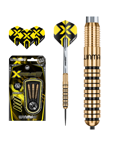 Rzutki Lotki Dart Winmau XTREME 2 BRASS Steel 24g