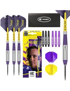 Lotki Rzutki Target LUKE LITTLER 22g BRASS STEEL ZESTAW dart