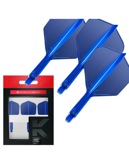 SHAFTY PIÓRKA SYSTEM TARGET K-FLEX NO6 NIEBIESKIE SHORT