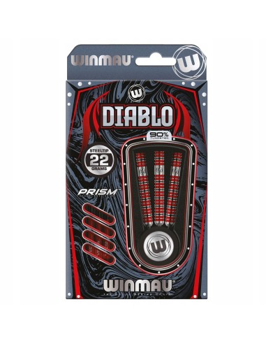 LOTKI RZUTKI DART WINMAU DIABLO 22G 90% WOLFRAM