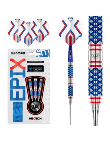 LOTKI RZUTKI DART WINMAU EPIX 22G 90% WOLFRAM