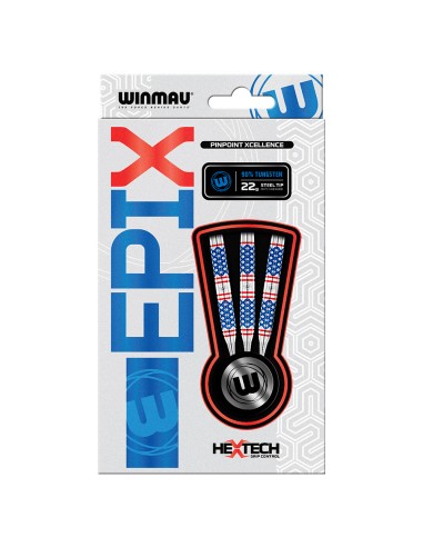 LOTKI RZUTKI DART WINMAU EPIX 22G 90% WOLFRAM