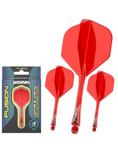 SHAFTY PIÓRKA SYSTEM WINMAU FUSION CZERWONE MEDIUM 2