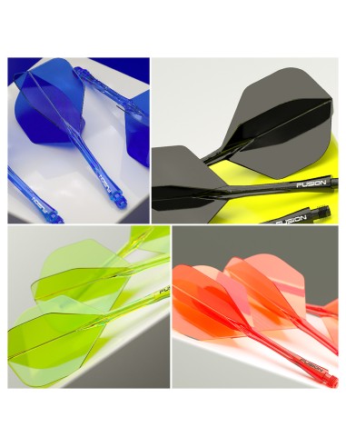 SHAFTY PIÓRKA SYSTEM WINMAU FUSION CZERWONE MEDIUM