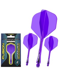 SHAFTY PIÓRKA SYSTEM WINMAU FUSION PURPLE SHORT 2
