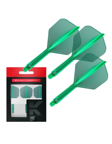 SHAFTY PIÓRKA SYSTEM TARGET K-FLEX NO6 ZIELONE INTERMEDIATE