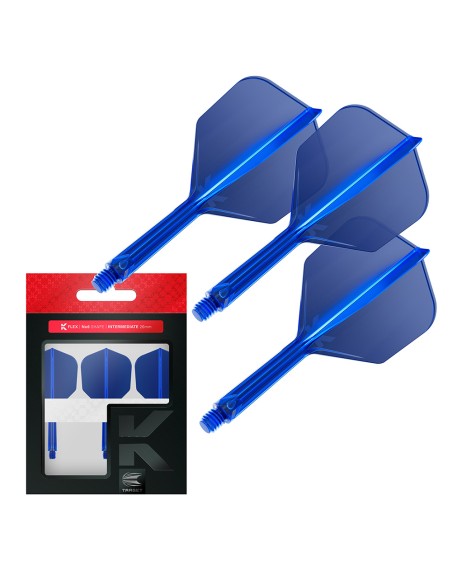 SHAFTY PIÓRKA SYSTEM TARGET K-FLEX NO6 NIEBIESKIE INTERMEDIATE