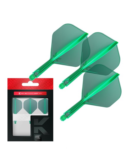 SHAFTY PIÓRKA SYSTEM TARGET K-FLEX NO2 ZIELONE SHORT