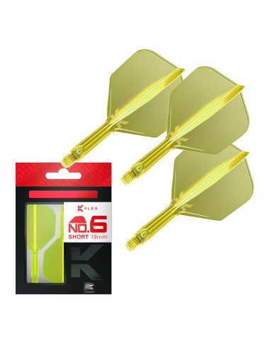 SHAFTY PIÓRKA SYSTEM TARGET K-FLEX NO6 NEON SHORT