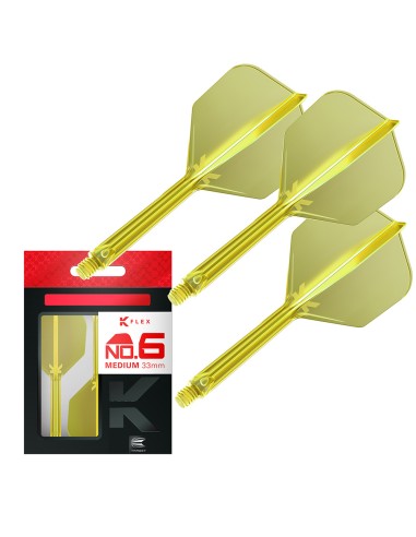 SHAFTY PIÓRKA SYSTEM TARGET K-FLEX NO6 NEON MEDIUM