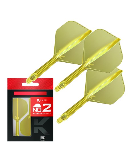 SHAFTY PIÓRKA SYSTEM TARGET K-FLEX NO2 NEON INTERMEDIATE