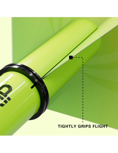 Shafty TARGET PRO GRIP ZIELONE Intermediate 9szt ZESTAW