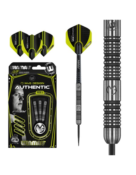 Rzutki Lotki Dart Winmau MVG Authentic 85% Wolfram 22g MICHAEL VAN GERWEN