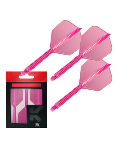 SHAFTY PIÓRKA SYSTEM TARGET K-FLEX NO6 Różowe MEDIUM