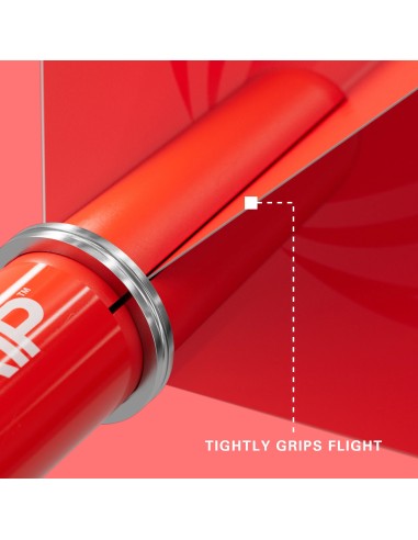 Shafty TARGET PRO GRIP CZERWONE MEDIUM 9szt ZESTAW