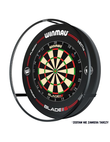 Zestaw Dart OŚWIETLENIE + OPONA Winmau Plasma Winmau Pro Line Surround