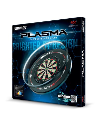 Zestaw Dart OŚWIETLENIE + OPONA Winmau Plasma Winmau Pro Line Surround