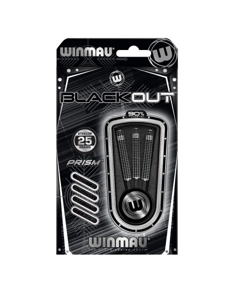 LOTKI RZUTKI DART WINMAU BLACKOUT 25G 90% WOLFRAM