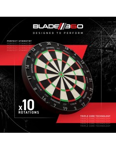 TARCZA TABLICA sizalowa Winmau Blade 360 TRIPLE CORE 2