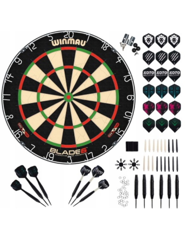 kopia Lotki rzutki dart Winmau Diablo 22g 90% Wolfram