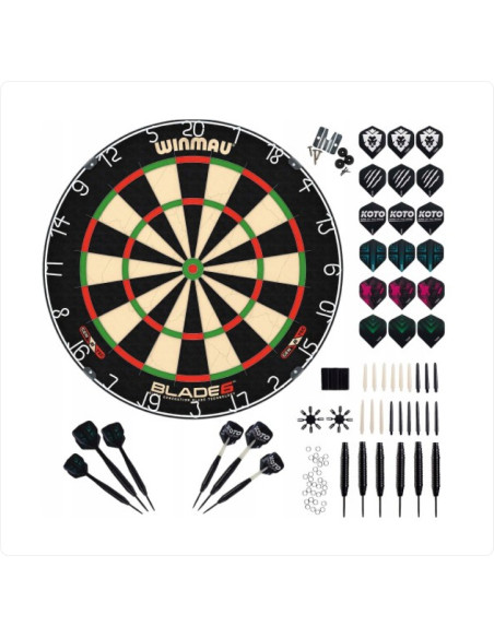 kopia Lotki rzutki dart Winmau Diablo 22g 90% Wolfram